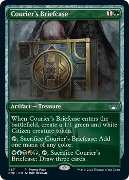 Courier's Briefcase (Promo Pack: Streets of New Capenna) Light Play Foil
