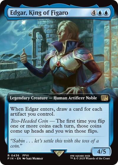 Edgar, King of Figaro (Extended Art) (Universes Beyond: FINAL FANTASY) Light Play