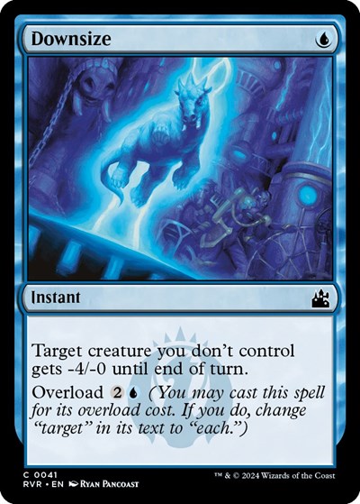 Downsize (Ravnica Remastered) Light Play