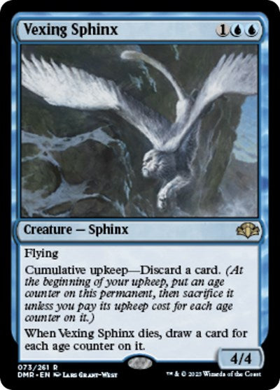 Vexing Sphinx (Dominaria Remastered) Near Mint Foil