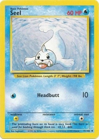 Seel (Base Set) Light Play