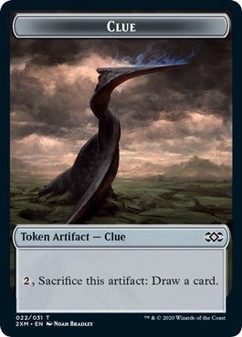 Clue   Wurm  030  Double sided Token|0|0|0.00
