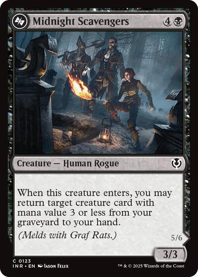 Midnight Scavengers (Innistrad Remastered) Near Mint