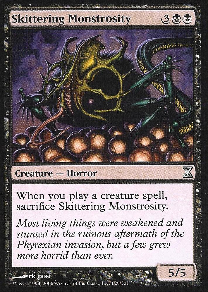 Skittering Monstrosity (Time Spiral) Light Play