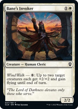Bane's Invoker (Commander Legends: Battle for Baldur's Gate) Light Play Foil