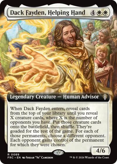 Dack Fayden  Helping Hand  Extended Art|1|0|0.00