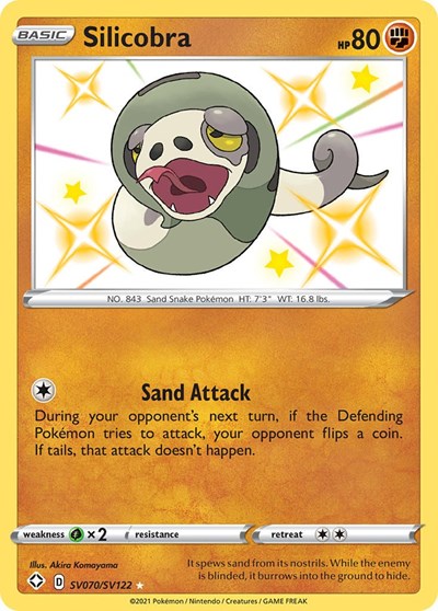 Silicobra (Shining Fates: Shiny Vault) Near Mint Holofoil