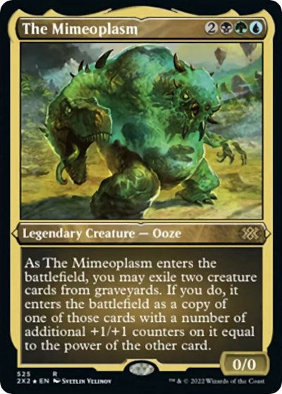 The Mimeoplasm (Foil Etched) (Double Masters 2022) Light Play Foil
