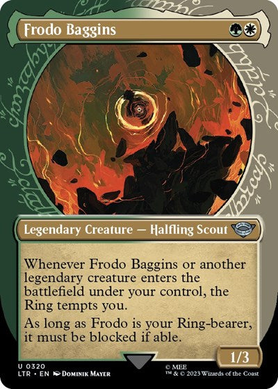 Frodo Baggins (Showcase) (Universes Beyond: The Lord of the Rings: Tales of Middle-earth) Light Play