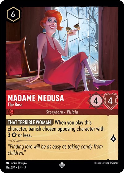 Madame Medusa - The Boss (Into the Inklands) Near Mint