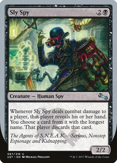 Sly Spy (A) (Unstable) Near Mint