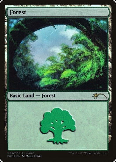 Forest (2017 Gift Pack - Poole) (Promos: Gift Boxes) Heavy Play Foil