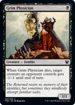 Grim Physician (Theros Beyond Death) Medium Play Foil