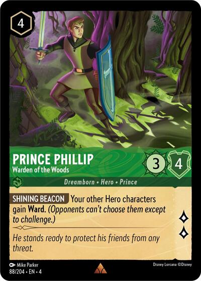 Prince Phillip - Warden of the Woods (Ursula's Return) Near Mint