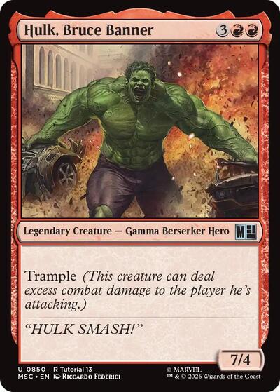 Hulk  Bruce Banner  850|1|0|0.00