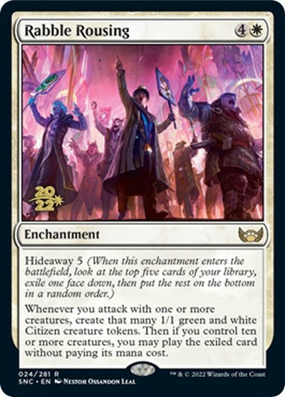 Rabble Rousing (Promos: Prerelease Cards) Light Play Foil