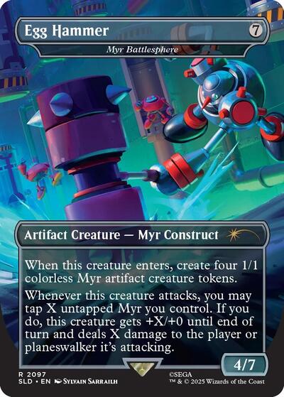 Egg Hammer - Myr Battlesphere (Secret Lair) Near Mint