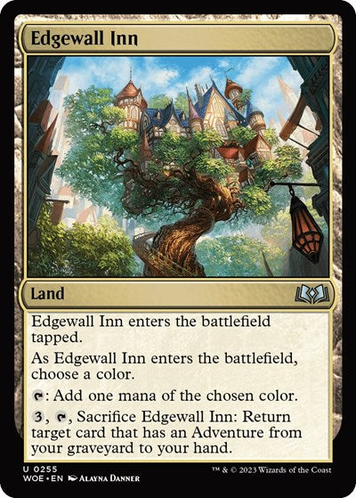 Edgewall Inn (Wilds of Eldraine) Near Mint Foil