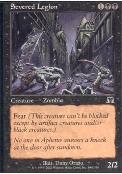 Severed Legion (Onslaught) Light Play Foil