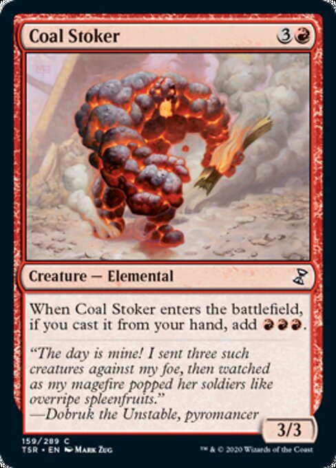 Coal Stoker (Time Spiral Remastered) Light Play Foil