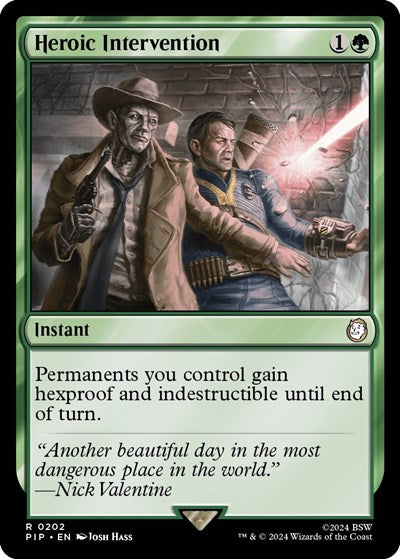 Heroic Intervention (Universes Beyond: Fallout) Near Mint