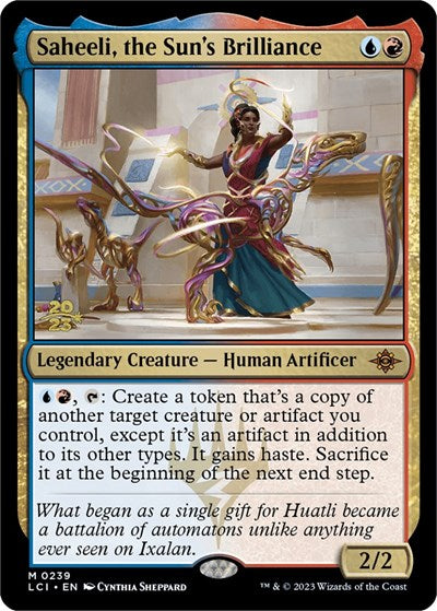 Saheeli, the Sun's Brilliance (Promos: Prerelease Cards) Light Play Foil