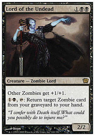 Lord of the Undead (9th Edition) Near Mint Foil