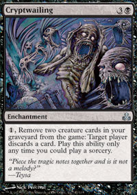 Cryptwailing (Guildpact) Light Play Foil