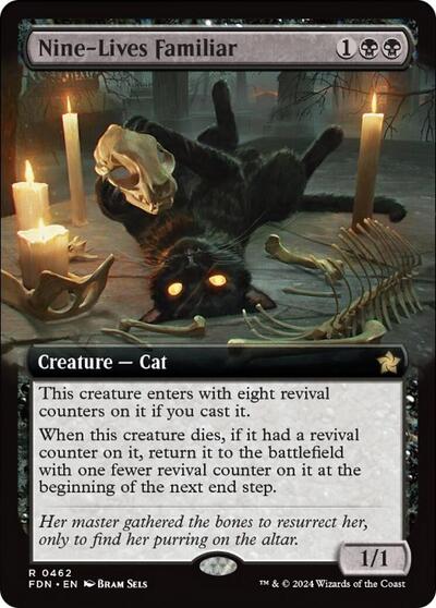 Nine Lives Familiar  Extended Art|0|0|0.00