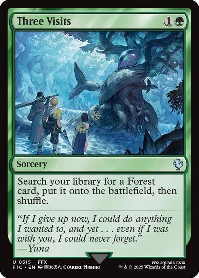 Three Visits  Surge Foil|1|0|0.00