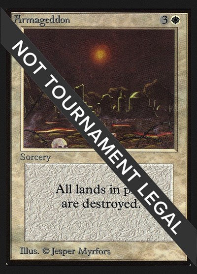 Armageddon (IE) (International Edition) Light Play