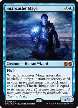 Snapcaster Mage (Ultimate Masters) Light Play Foil