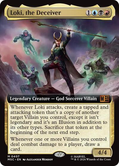 Loki  the Deceiver  Extended Art|1|0|0.00