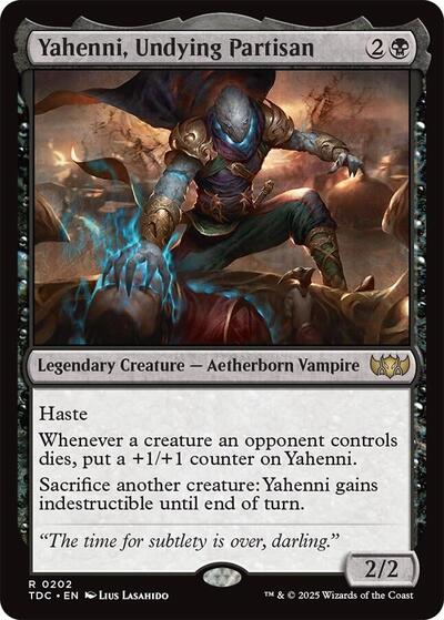 Yahenni, Undying Partisan (Commander: Tarkir: Dragonstorm) Light Play