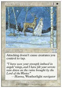 Serra's Blessing (Classic 6th Edition) Heavy Play
