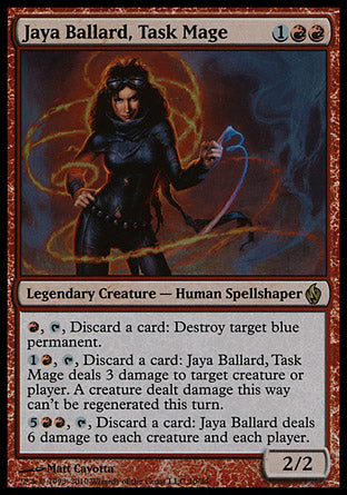 Jaya Ballard, Task Mage (Premium Deck Series: Fire and Lightning) Heavy Play Foil