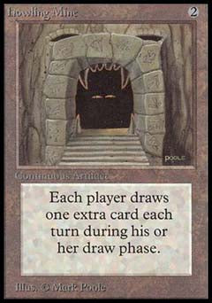 Howling Mine (Beta) Medium Play
