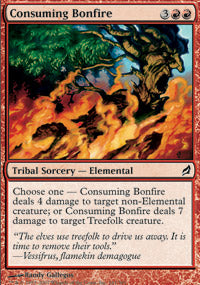 Consuming Bonfire (Lorwyn) Medium Play
