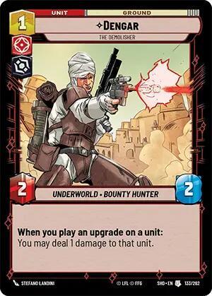 Dengar The Demolisher (Shadows of the Galaxy) Near Mint Foil