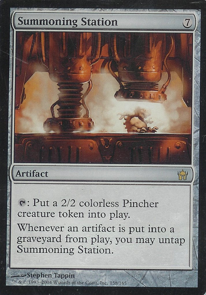 Summoning Station (Fifth Dawn) Medium Play Foil