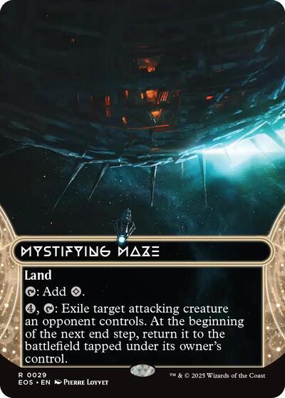 Meteor Crater (0029) (Borderless) (Stellar Sights) Light Play Foil