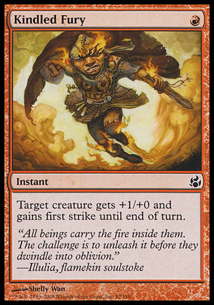 Kindled Fury (Morningtide) Light Play Foil