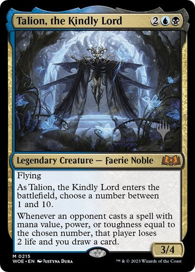 Talion, the Kindly Lord (Promo Pack: Wilds of Eldraine) Near Mint Foil