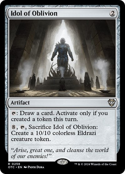 Idol of Oblivion (Commander: Outlaws of Thunder Junction) Medium Play