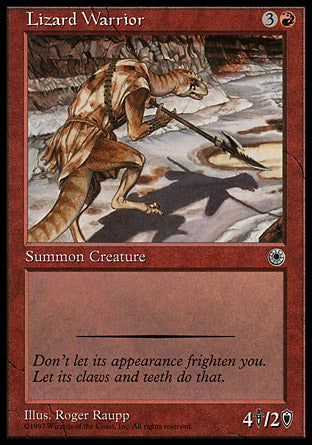 Lizard Warrior (Portal) Medium Play