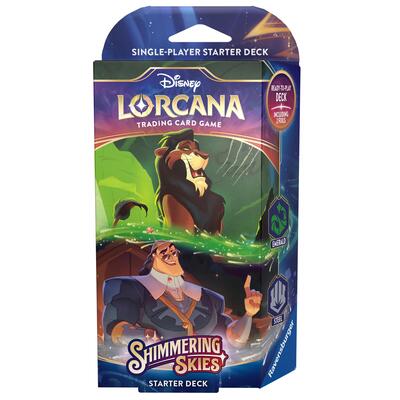 Lorcana: Shimmering Skies Starter Deck (Emerald and Steel)