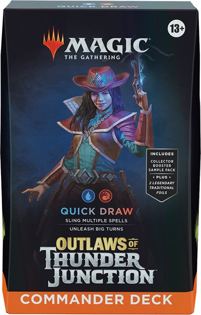 Outlaws of Thunder Junction Commander Deck Quick Draw
