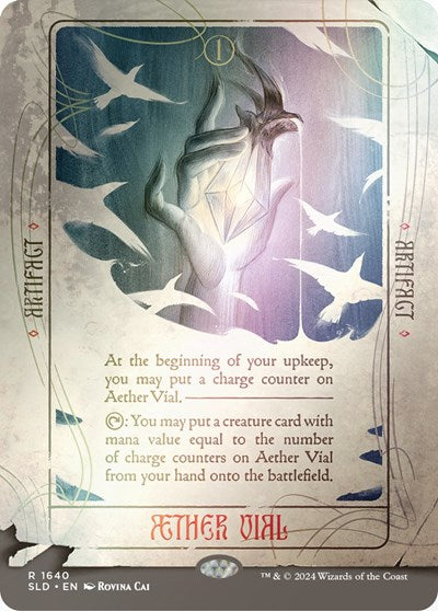 Aether Vial (Rainbow Foil) (Secret Lair) Near Mint Foil