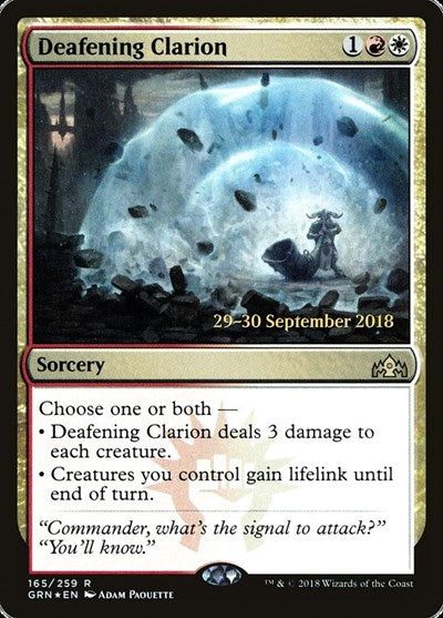 Deafening Clarion (Promos: Prerelease Cards) Near Mint Foil