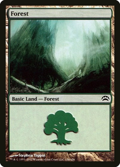 Forest (156) (Planechase 2012) Medium Play